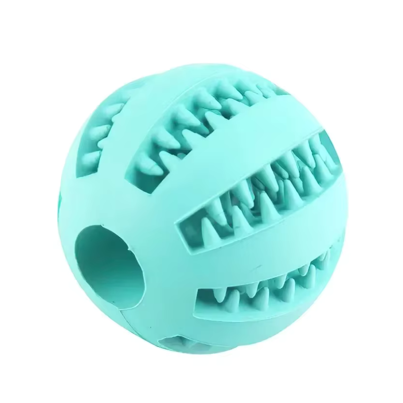Interaktiver Hundespielzeug-Ball – Spiel, Spaß & Zahnpflege in einem!
