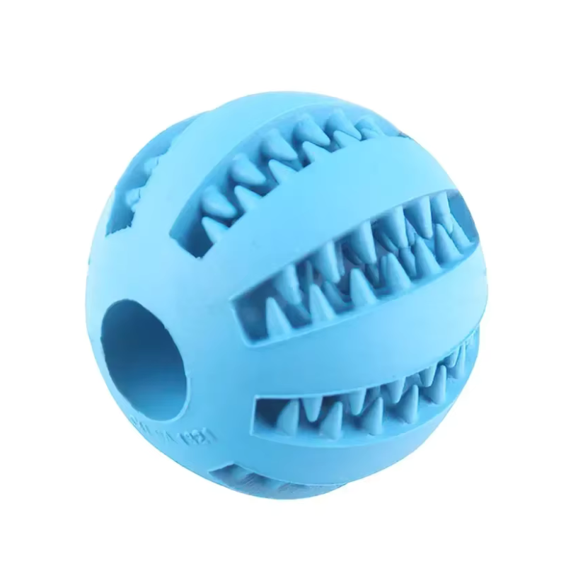 Interaktiver Hundespielzeug-Ball – Spiel, Spaß & Zahnpflege in einem!