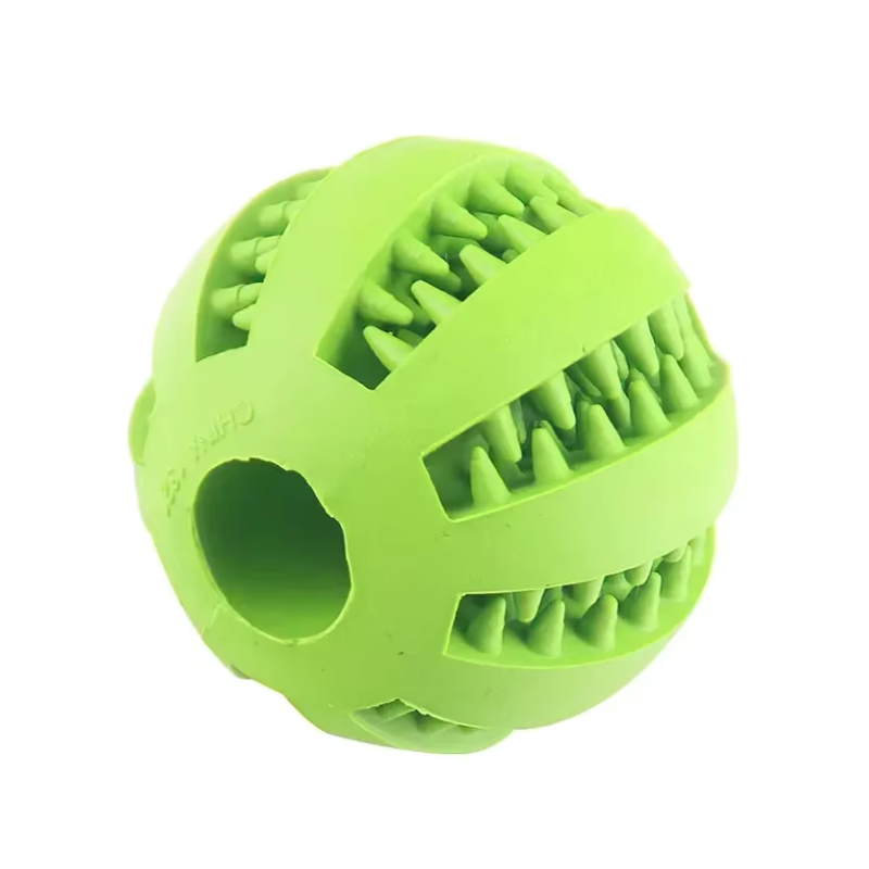 Interaktiver Hundespielzeug-Ball – Spiel, Spaß & Zahnpflege in einem!