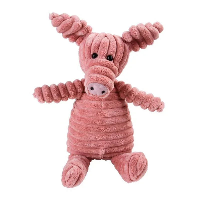 Plüsch-Hundespielzeug – Schwein