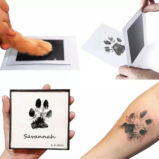 Pfotenabdruck-Set für Hunde – Sauber & Sicher